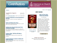 Tablet Screenshot of contributionsmagazine.com